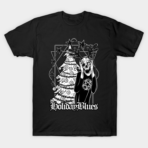 Holiday Blues T-Shirt by Von Kowen